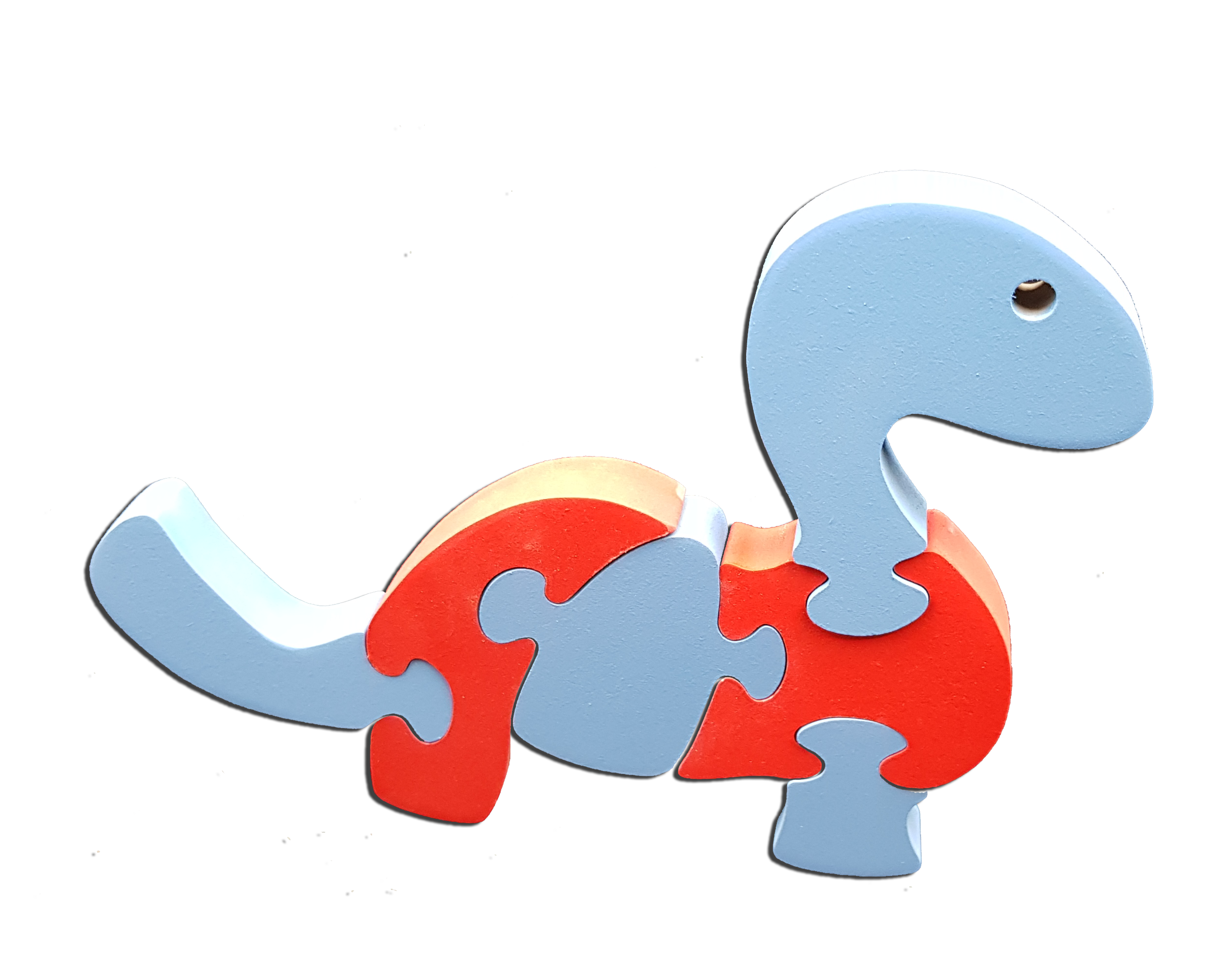 Puzzle 3D ducatif et ludique Kikou "le dinosaure"
