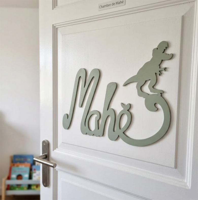 PLAQUE DE PORTE PERSONNALIS�E 