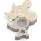 Boîte à Dents de Lait -  Nouvelle couleur Lin Blanc