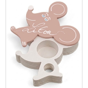 Boîte à Dents de Lait -  Nouvelle couleur Rose Taupe