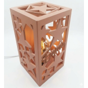 Lampe colonne Nouvelle Couleur Rose Taupe