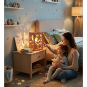 Lampe colonne Nouvelle Couleur Rose Taupe