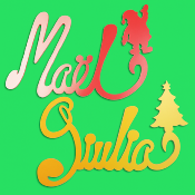 Plaque de porte Sapin de Noël avec Prénom