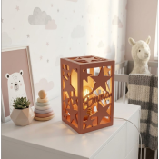 Lampe colonne Nouvelle Couleur Bois de Cannelle