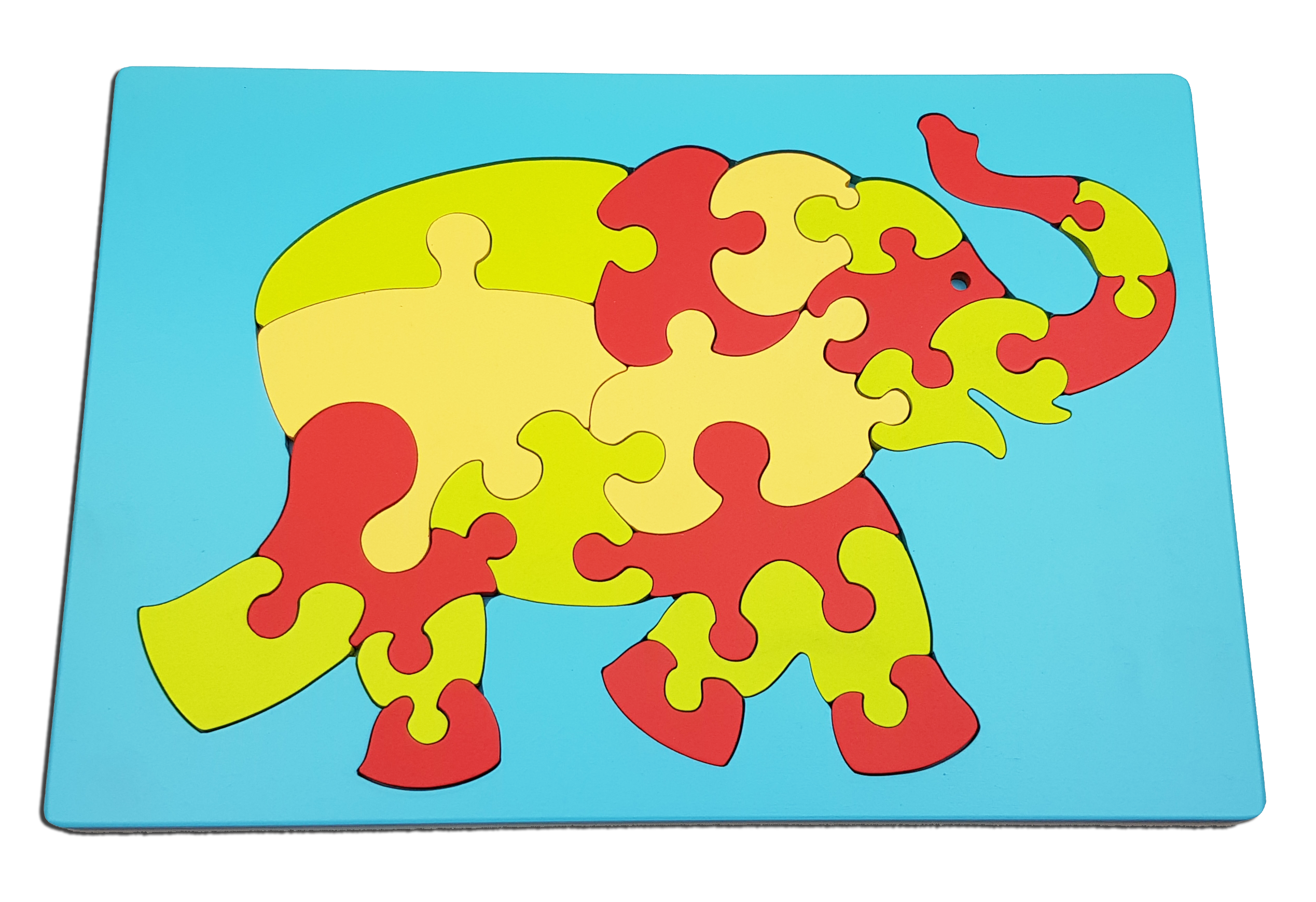 Puzzle multi pièces éducatif et ludique Bibou "l'éléphant"