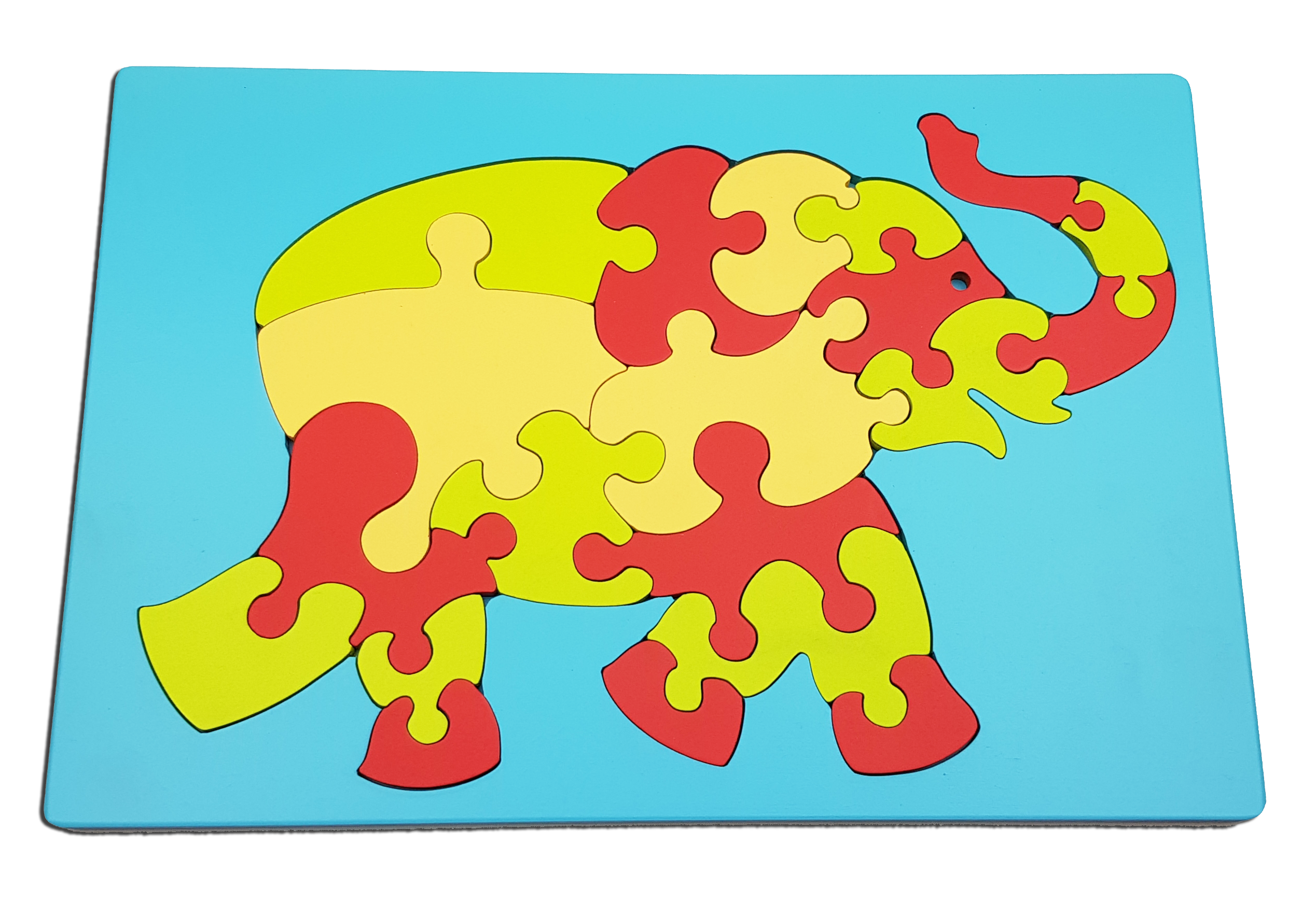 Puzzle multi pices ducatif et ludique Bibou "l'lphant"