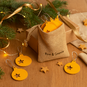 Déco sapin forme Boule de Noël