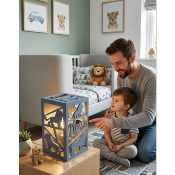 Lampe colonne Nouvelle Couleur Ardoise Bleue