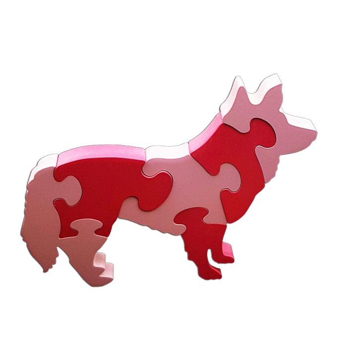 Puzzle 3D éducatif et ludique San "le chien"