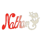 Plaque de Porte - motif Pirate - Couleur Rouge/Ecru