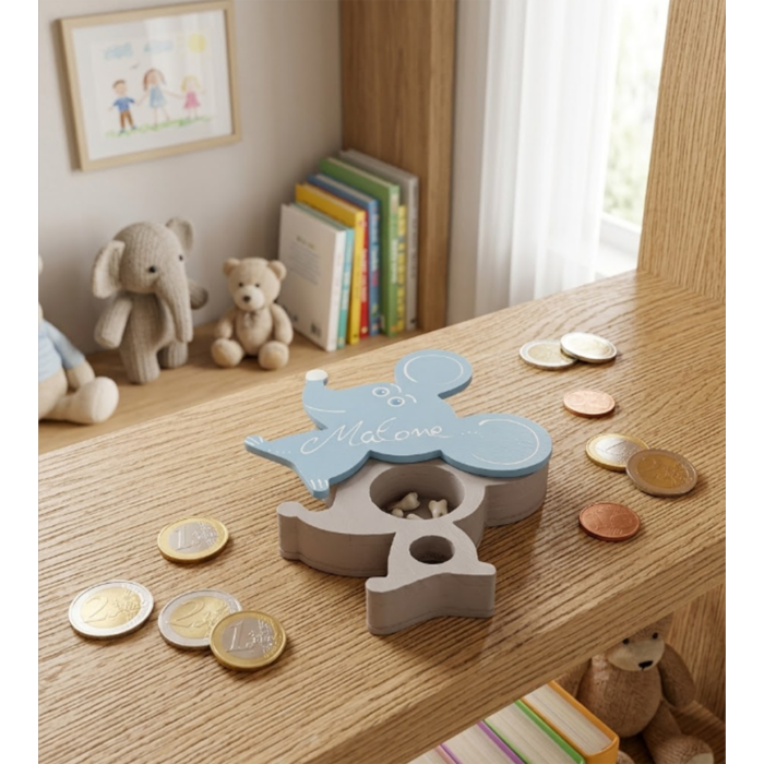 Boîte à Dents de Lait -  Nouvelle couleur Bleu Poudre