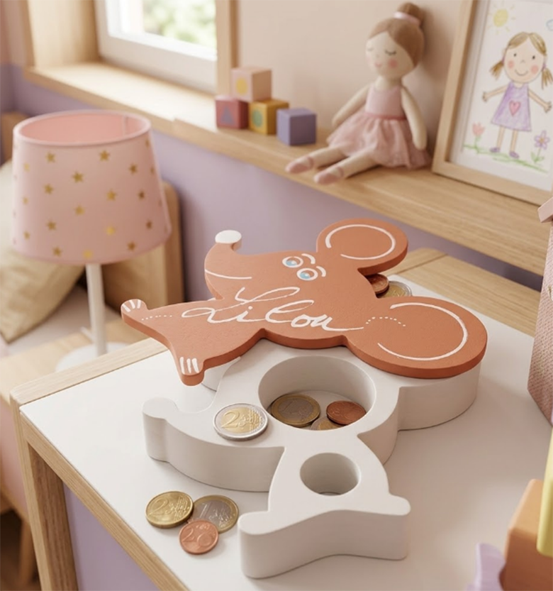 Bo�te � Dents de Lait -  Nouvelle couleur Bois de Cannelle