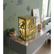 Lampe colonne Nouvelle Couleur Feuille de Palmier