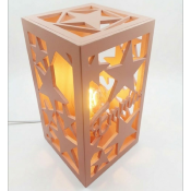 Lampe colonne Nouvelle Couleur Chêne Pâle