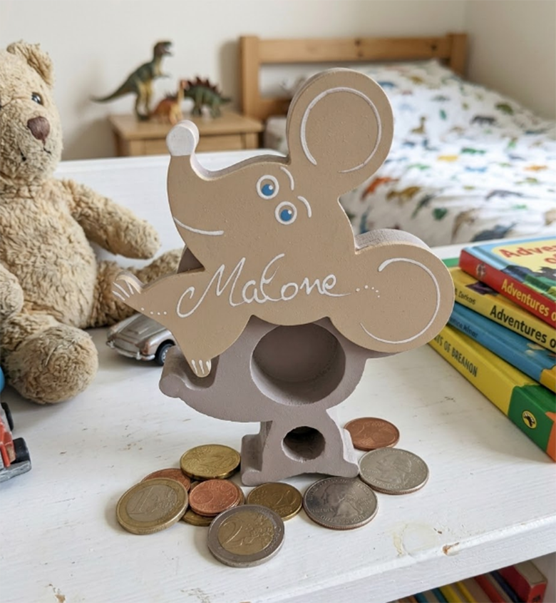 Bo�te � Dents de Lait -  Nouvelle couleur Ch�ne P�le