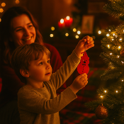 Déco sapin forme Bonhomme de Neige