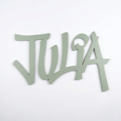 Plaque de porte GRAFF Nouvelle Palette couleur Gris Cendre