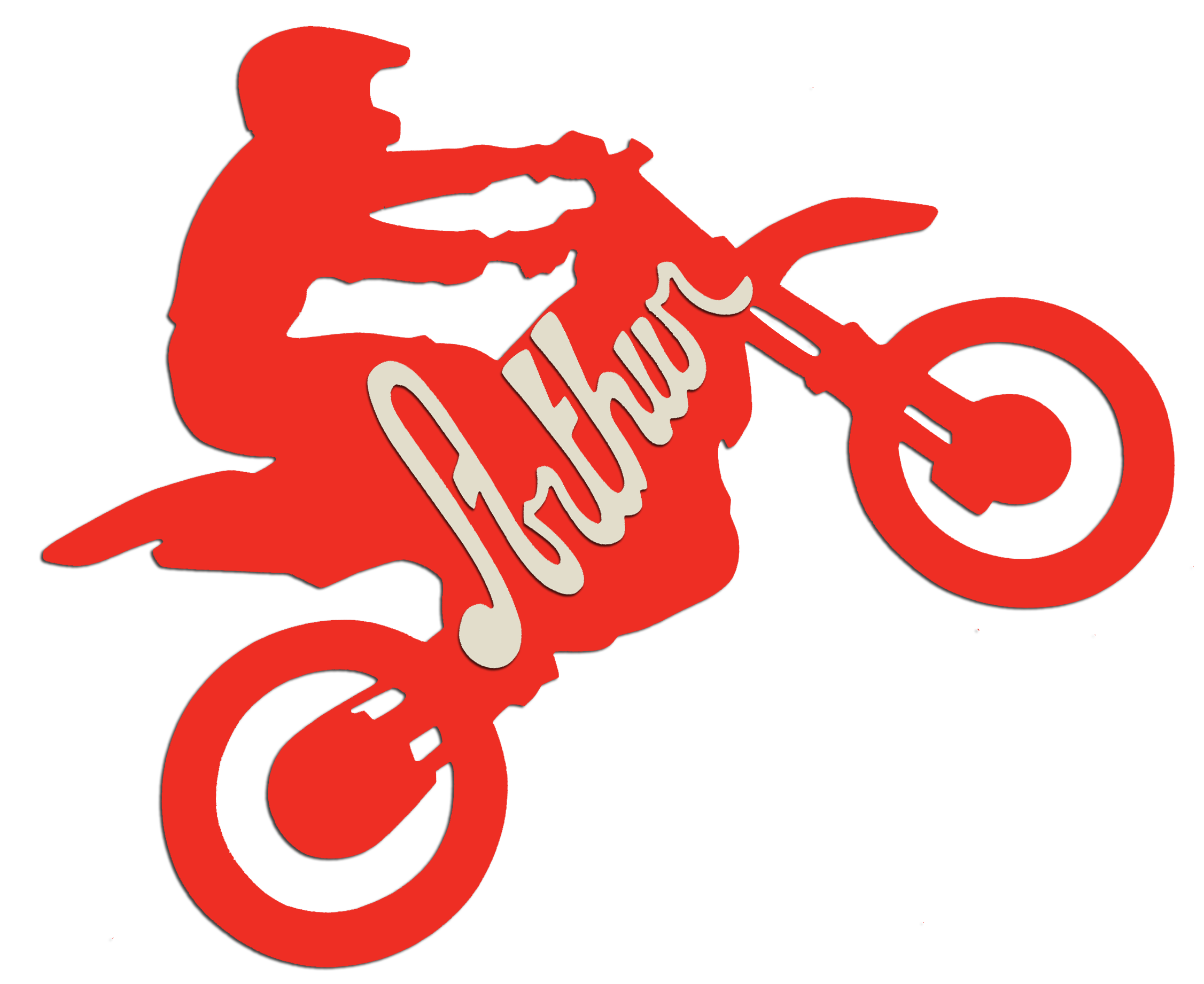 Plaque de porte en bois forme motocross pour enfant couleur au choix  Prénom Personnalisable