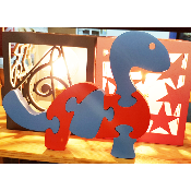 Puzzle 3D éducatif et ludique Kikou "le dinosaure"