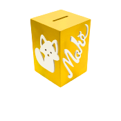 Tirelire pour Garon - Motif Renard - Couleur Jaune