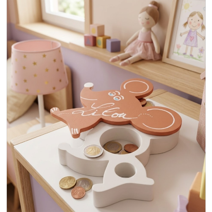 Boîte à Dents de Lait -  Nouvelle couleur Bois de Cannelle