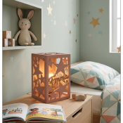 Lampe colonne Nouvelle Couleur Rose Taupe