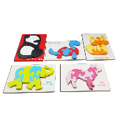 Puzzle 3D éducatif et ludique Bibou "l'éléphant"