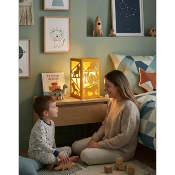 Lampe colonne Nouvelle Couleur Or Tournesol