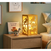 Lampe colonne Nouvelle Couleur Or Tournesol