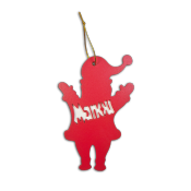 Père Noël 1 déco sapin avec Prénom