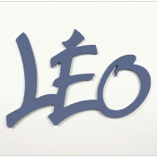 Plaque de porte GRAFF Nouvelle Palette couleur Ardoise Bleue