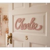 Plaque de porte sans motif Nouvelle Palette couleur Rose Taupe