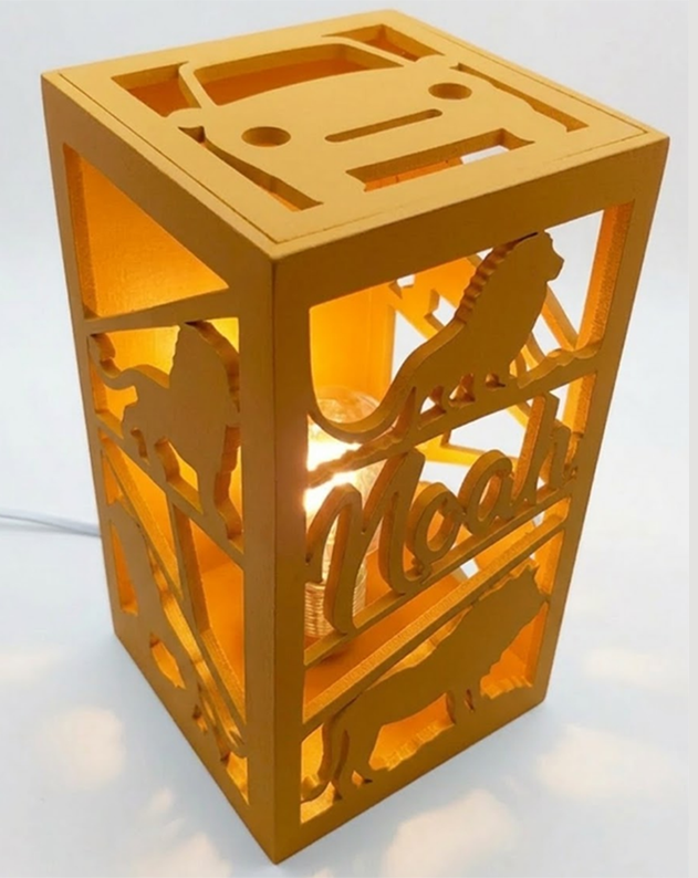 Lampe colonne Nouvelle Couleur Or Tournesol